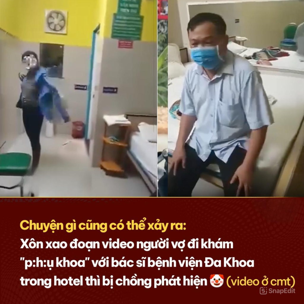 bác sĩ bệnh viện Đa Khoa h/\ẹn h/\ò vs cấp dưới trong ks bị ck cấp dưới phát hiện