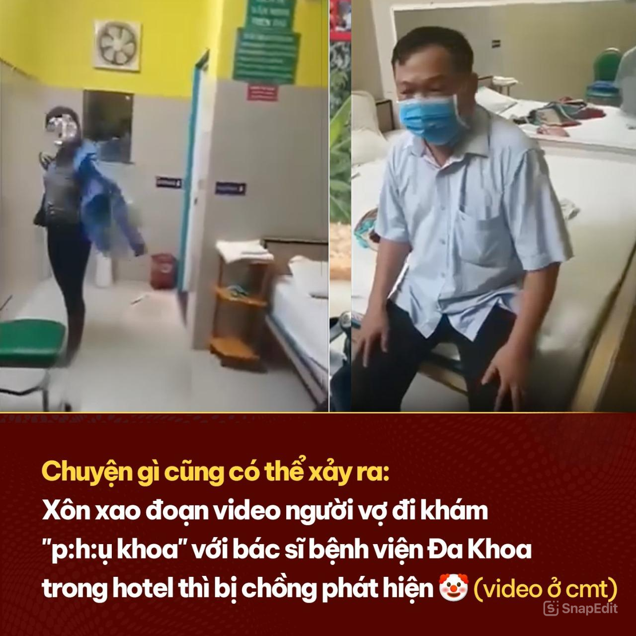 bác sĩ bệnh viện Đa Khoa h/\ẹn h/\ò vs cấp dưới trong ks bị ck cấp dưới phát hiện