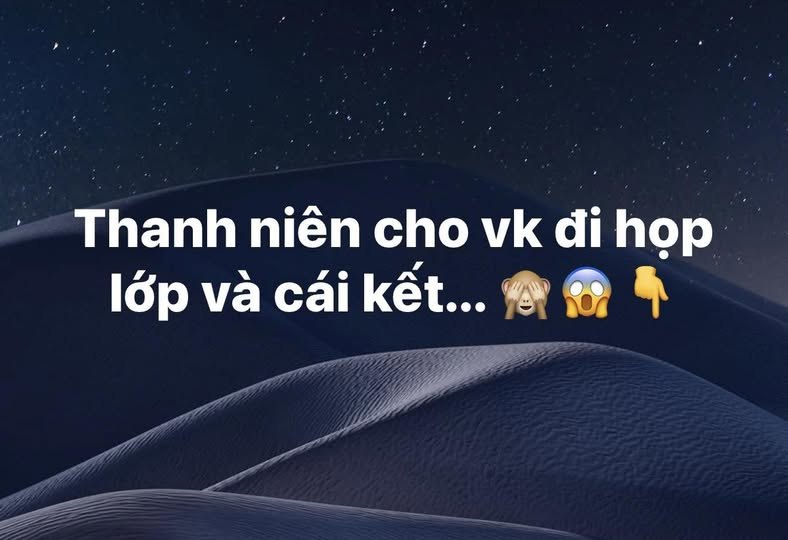 Thanh niên cho vk đi h/\ọp l/\ớp và cái kết