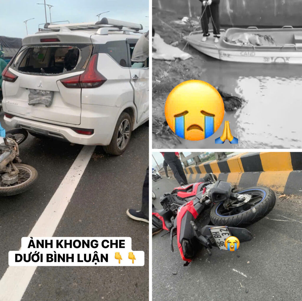 Xót xa: vụ tngt sáng nay ở cầu Phù Đổng, 1 ng biển 36 khi varcham đã vă**g xuố*g “tuvong”