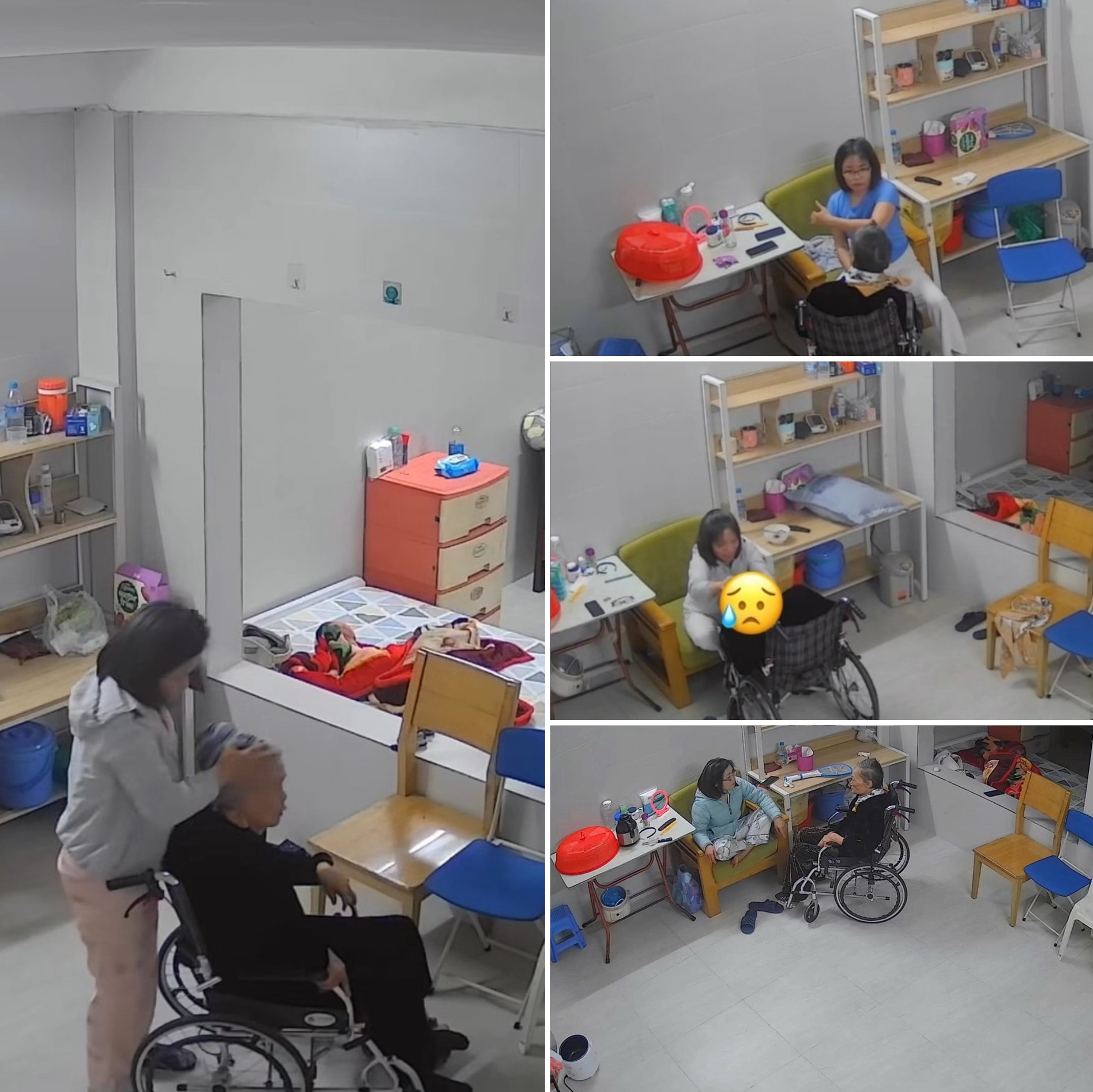 [VIDEO] Người phụ nữ được thuê chăm cụ bà 90 tuổi nhưng gia chủ tá hỏa khi check cam