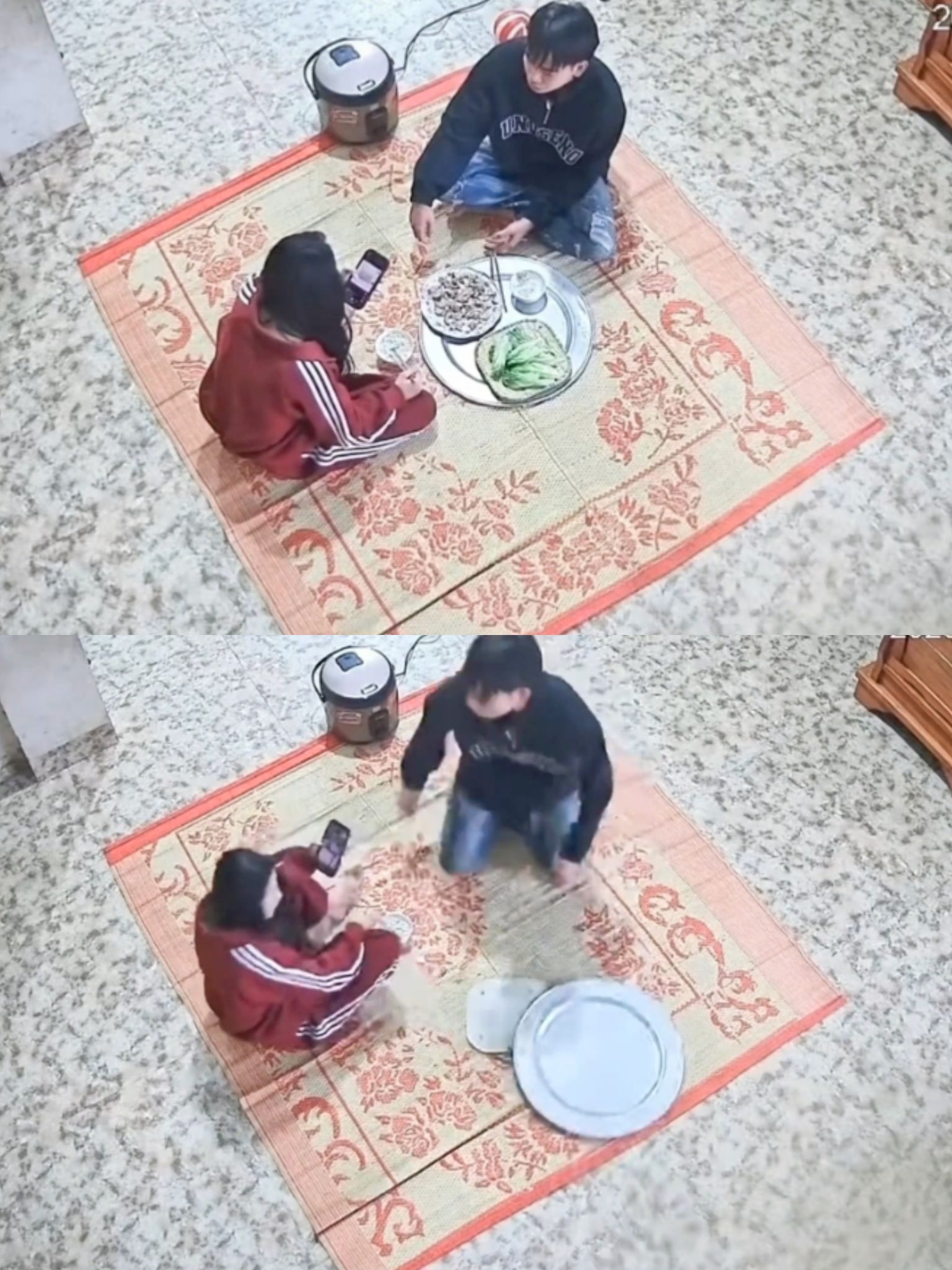 Đi làm về vk đã không nấu cơm, vào mâm còn cầm đt xem TopTop và cái kết