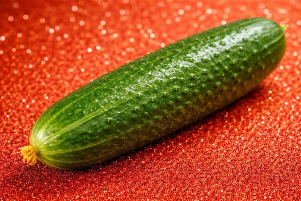 Quả dưa leo khổ sở