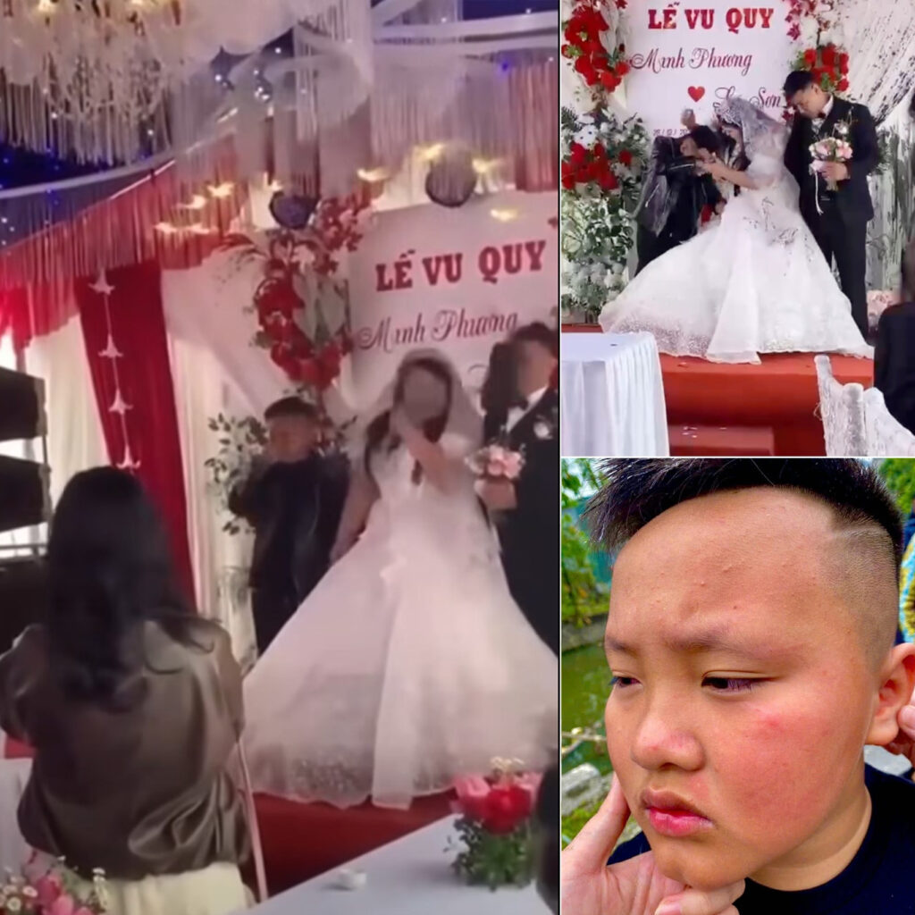 Cô dâu, chú rể Ninh Bình bị n;ém mắm tôm trúng m;ặt giữa tiệc cưới