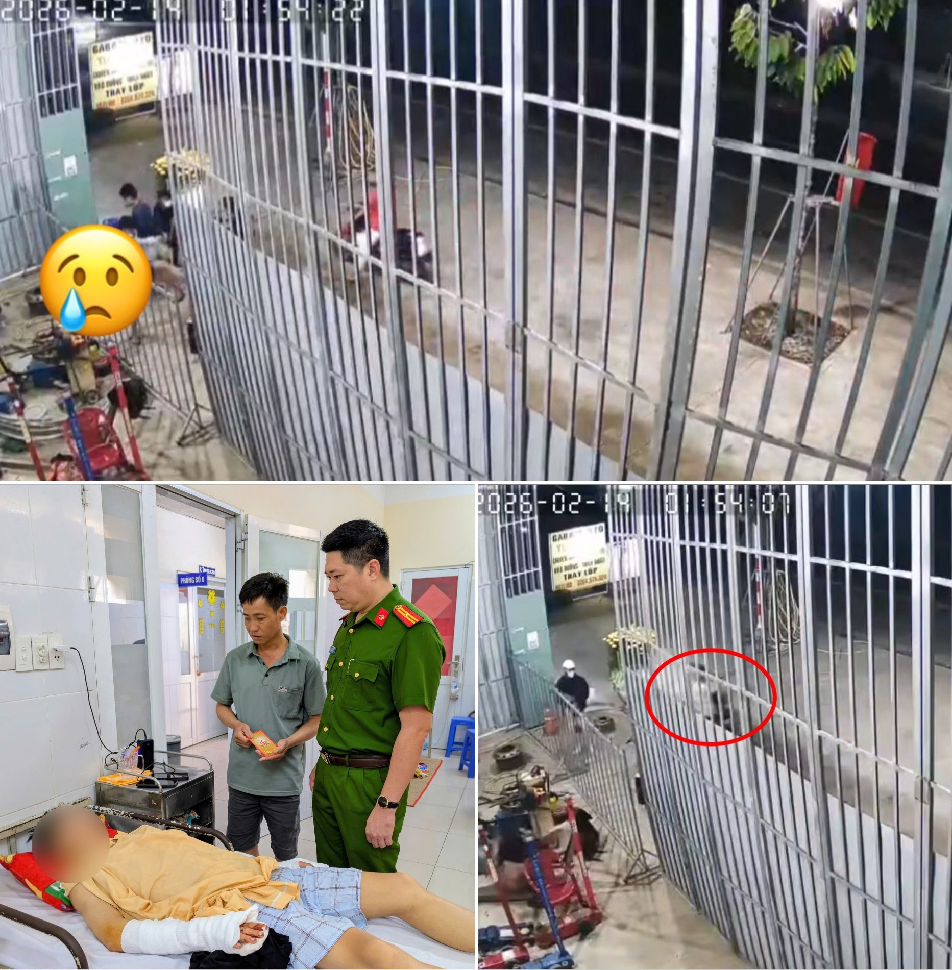 Vụ việc bị 8 đối tượng đi cướp 1 thanh niên về quê ăn tết