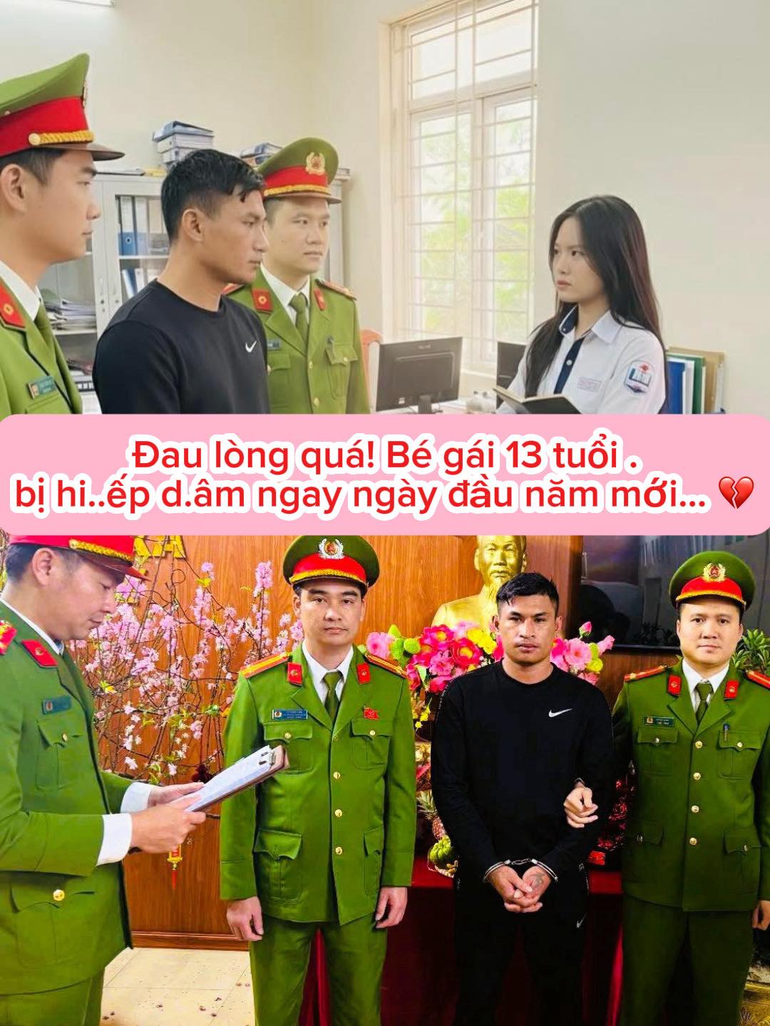 Bé gái 13 tuổi b/ị h/iếp d/âm khi đi chơi ngày mùng 1 Tết