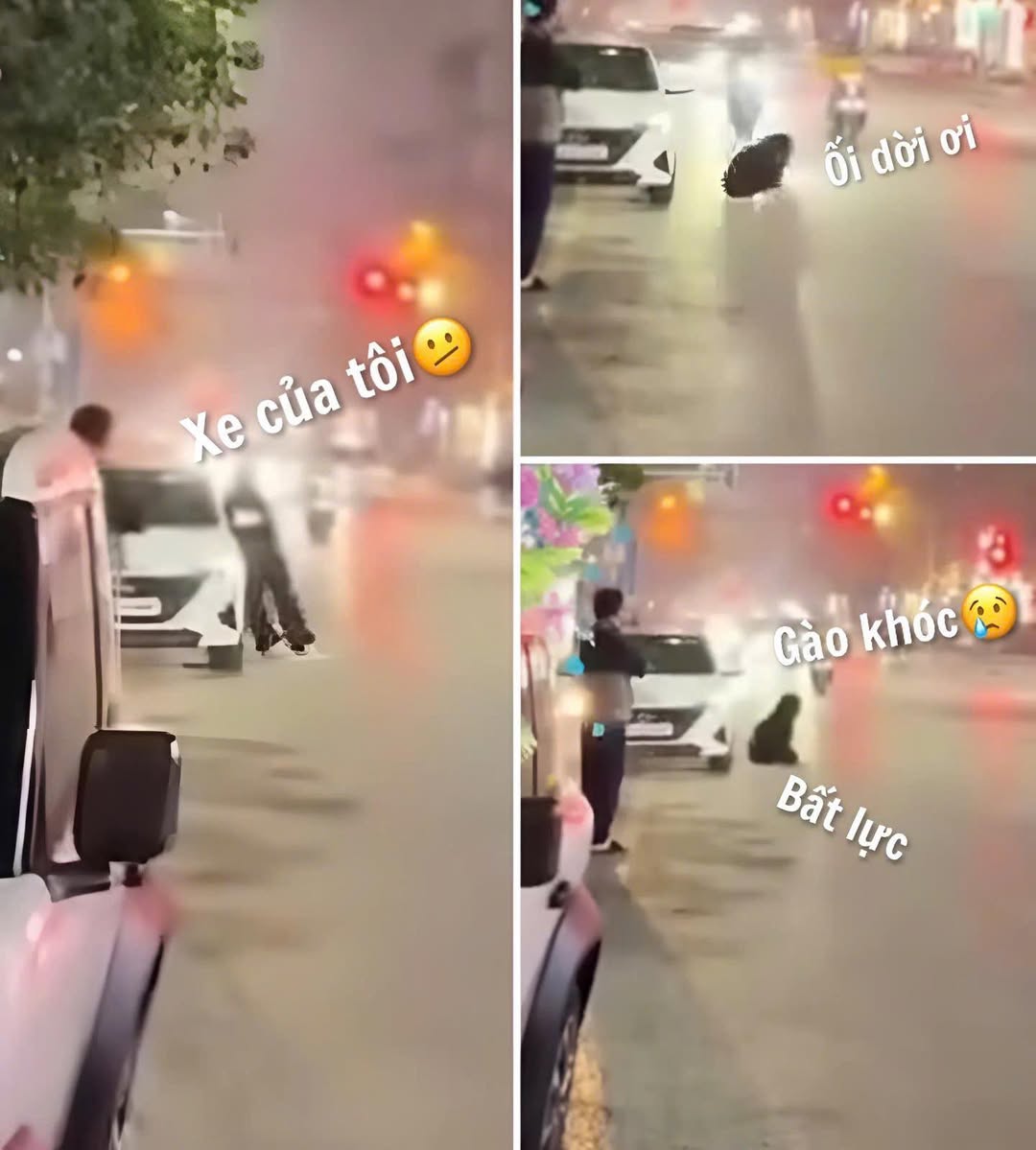 Toàn cảnh VjdeO vợ b/ắt g/ặp bấy bì trên xe