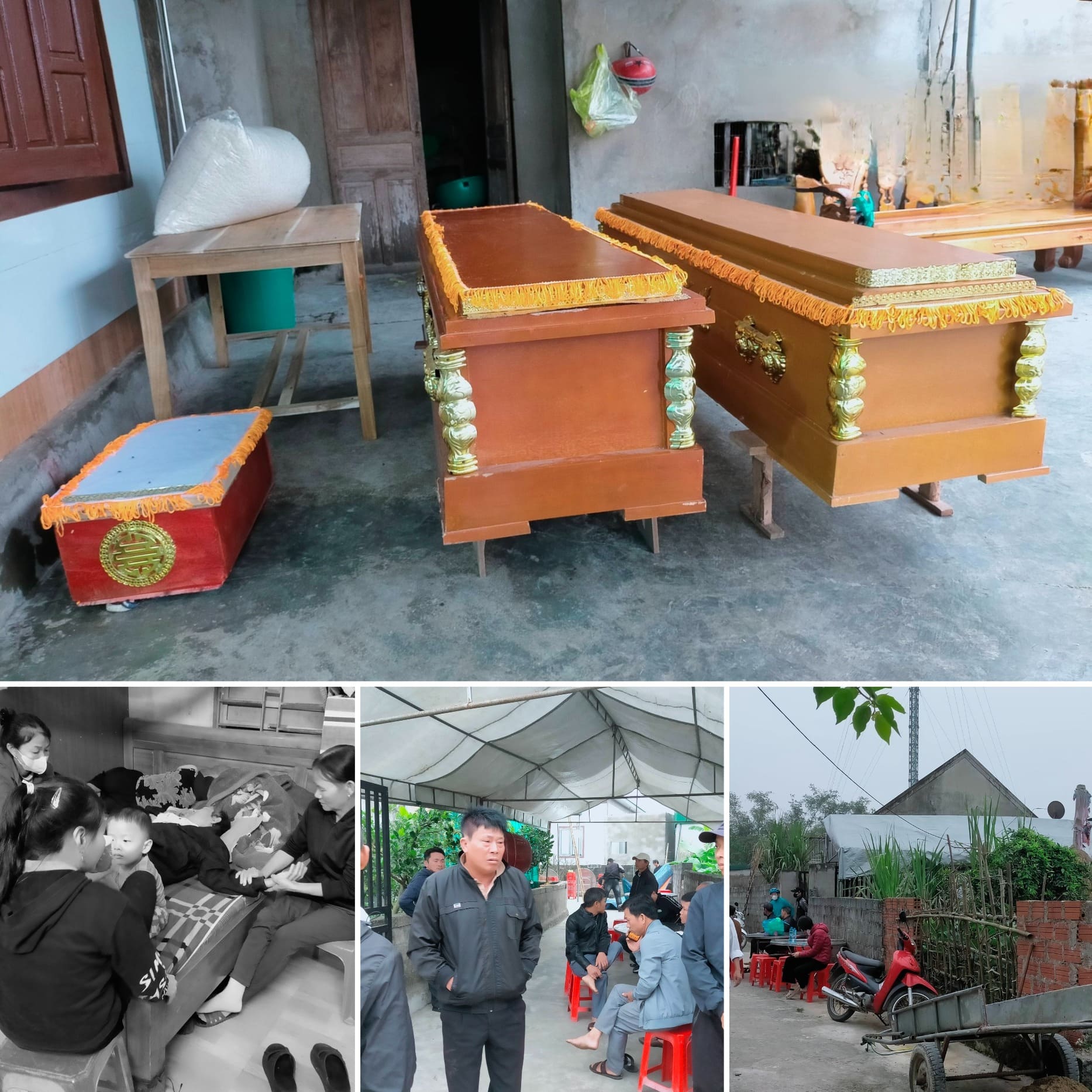 Vụ hai chị em ruột và chá-u sơ sinh ngạt khí than