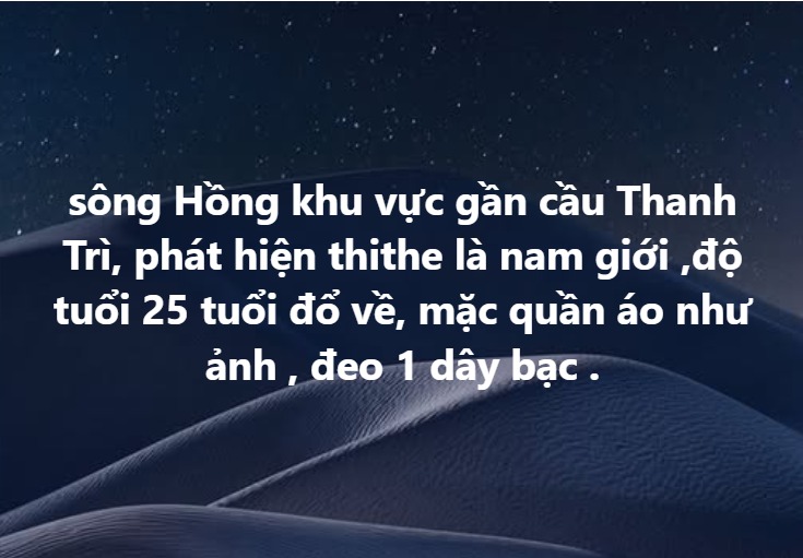 Tìm người nhà
