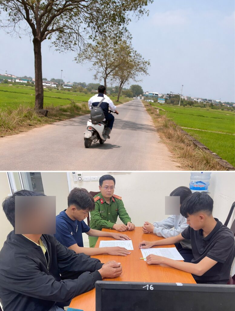 Các cháu ở nhà ngoan lắm