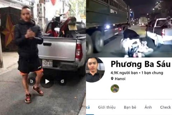 Cái kết đắng cho tài xế bán tải é/p ng/ã xe máy chở 3 người ở Hà Nội