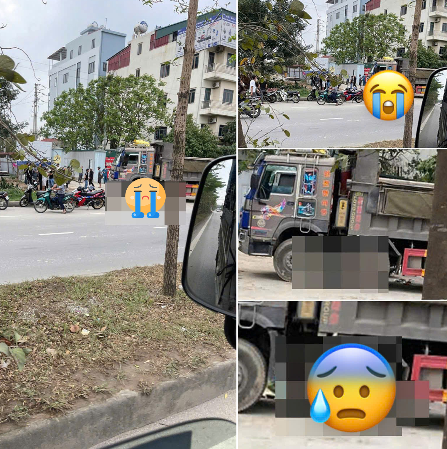 TNGT tại cổng trường cao đẳng Y