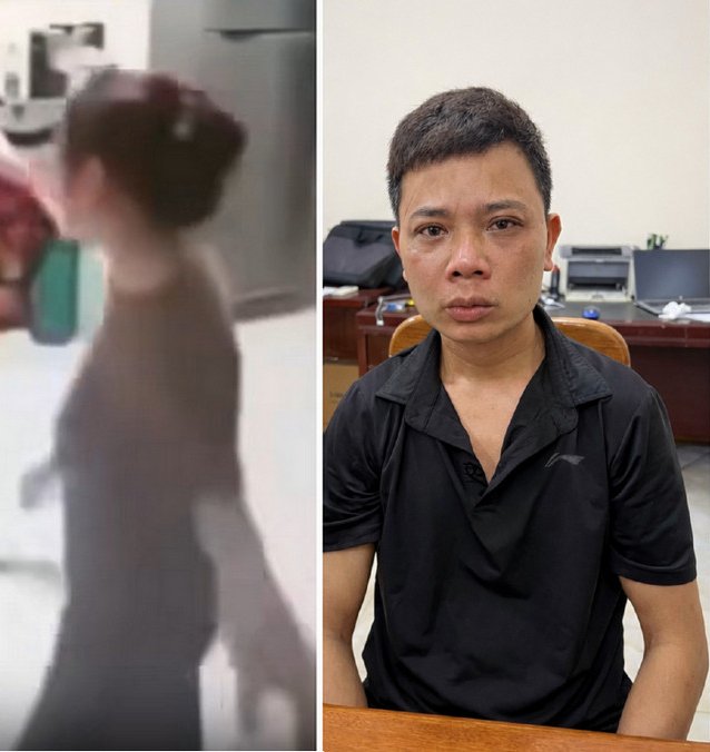 Cập nhật camera an ninh vụ chồng ở Quảng Trị hôm qua