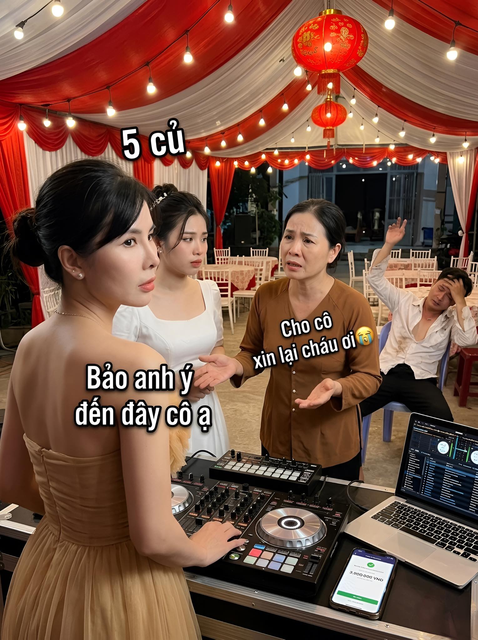 Thanh niên s/ay s/ưa bo cho nữ DJ 5 triệu – lúc sau mẹ đẻ đến đòi lại và cái kết