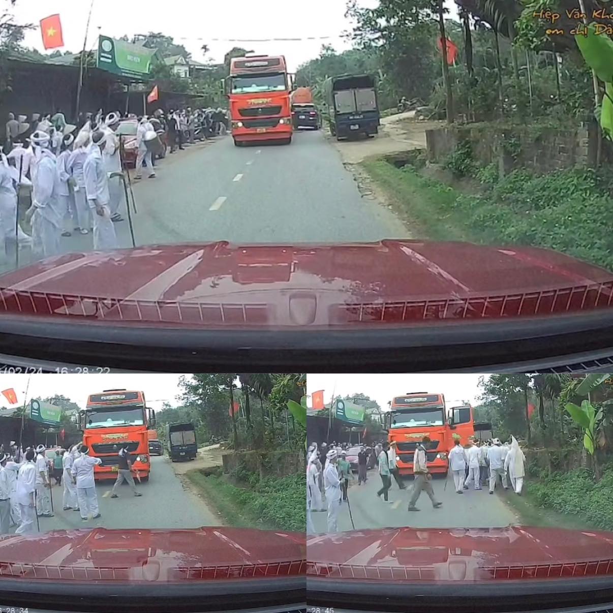 VJDE0 toàn cảnh vụ việc xe container