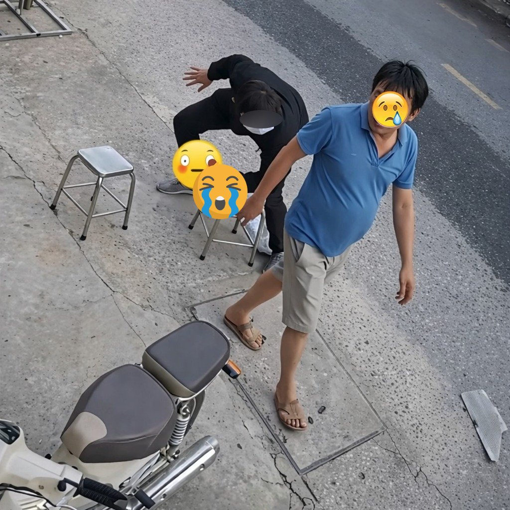 Vjdeo chi tiết sự việc – đang đi trên đường…