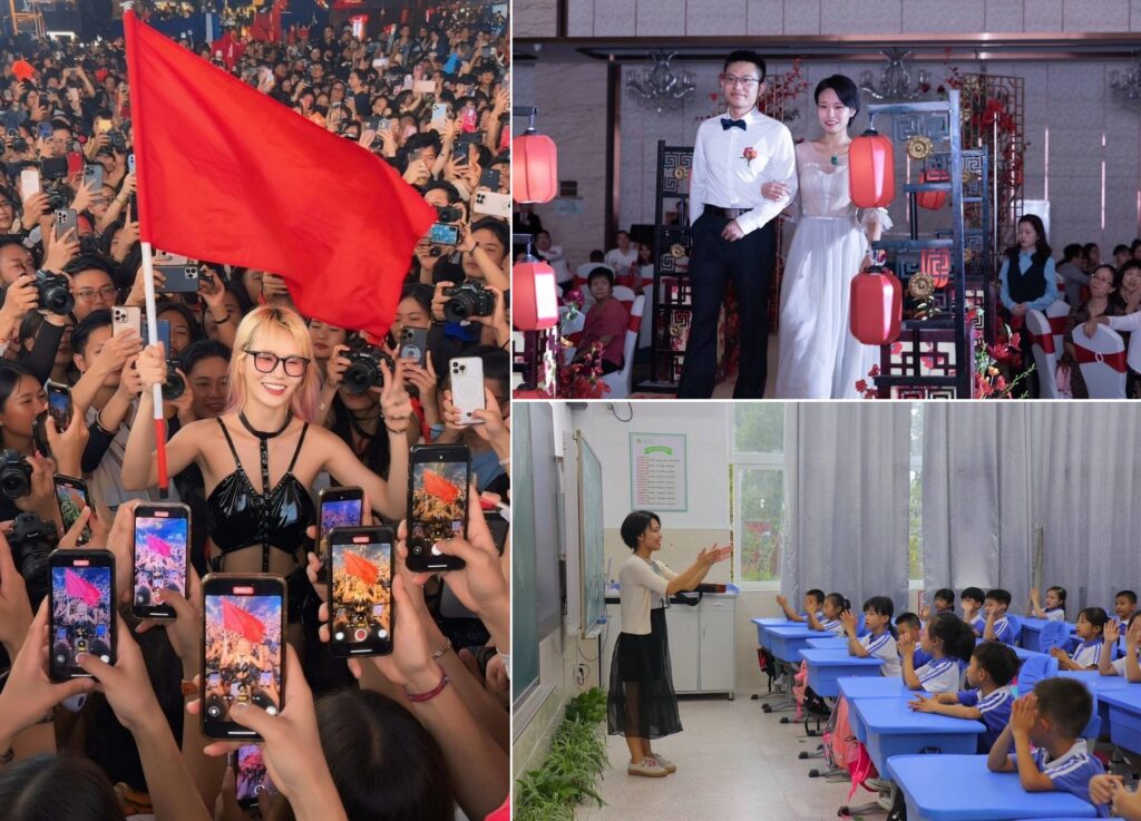 Vụ giáo viên ăn kem ở Trung Quốc