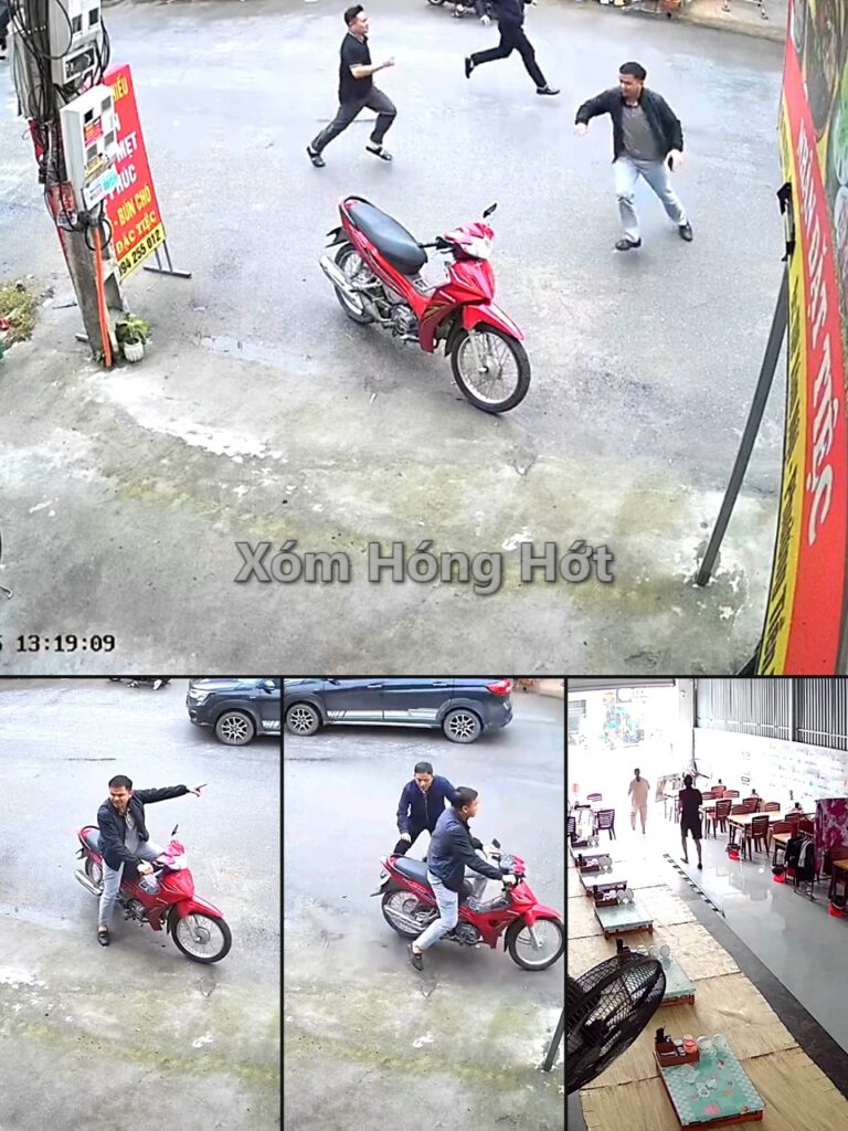 Bắc Ninh: Chủ quán bất ngờ “giúp” công an bắt tội phạm nhờ xe máy cắm sẵn chìa trước cửa.