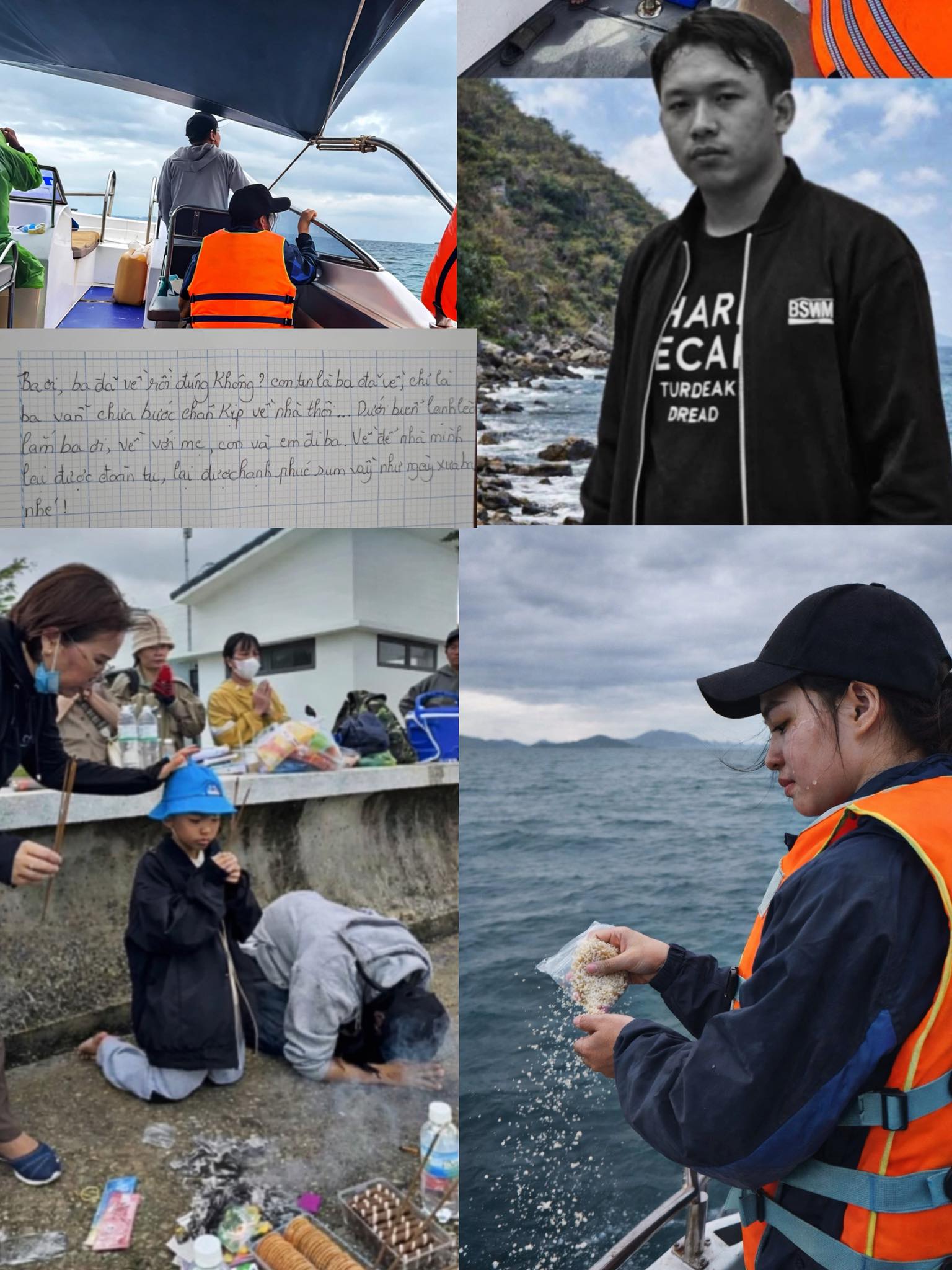 Một người mất tích trên vịnh Vân Phong khi ra đảo đào cây cảnh