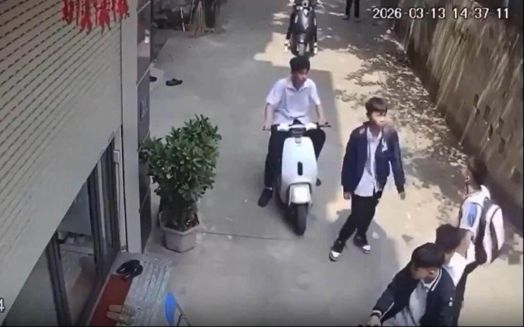 Camera ghi lại toàn cảnh sự việc tại thái nguyên