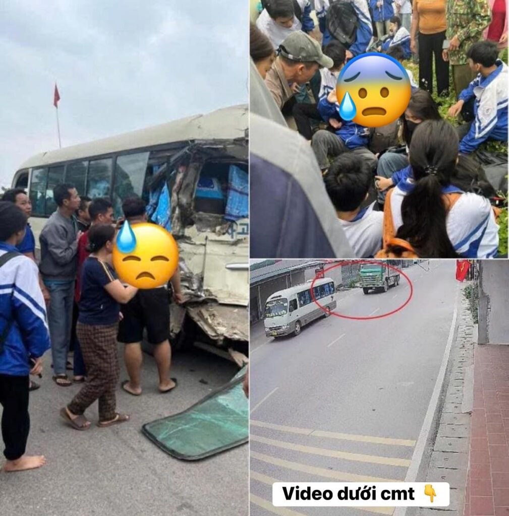 TNGT ngh.iêm tr.ọng giữa xe chở đất và xe chở Học Sinh sáng nay 18/3/2026