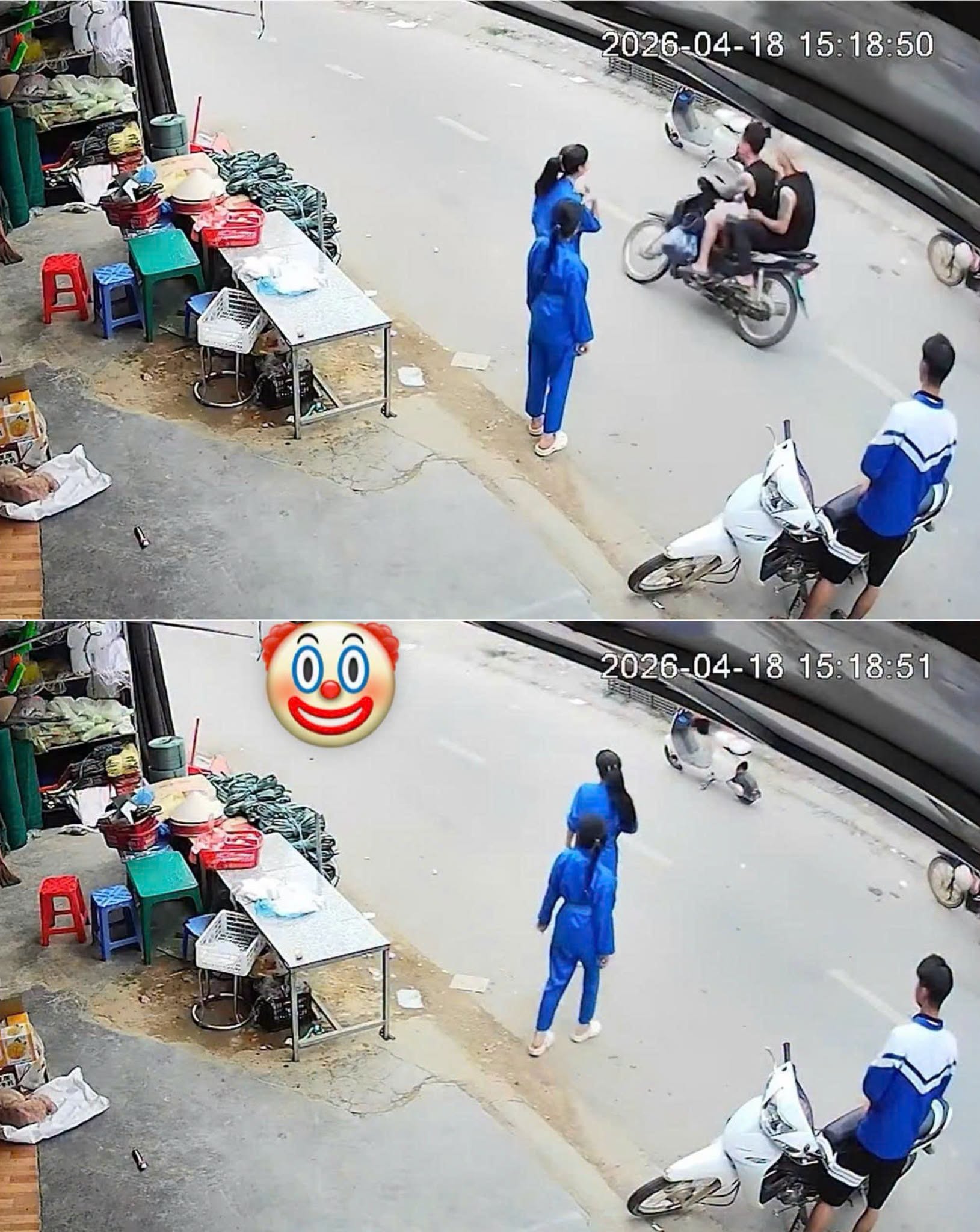 2 racing boy có pha thể hiện biểu diễn trước 2 em gái và cái kết