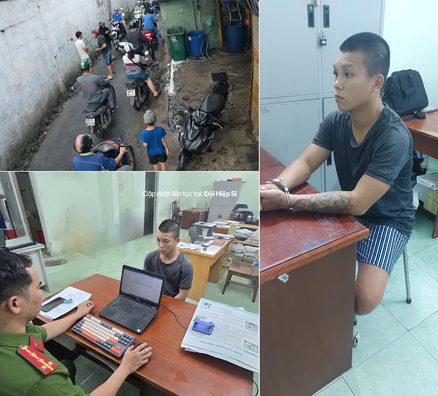 o/á/nh g/ục người tốt bụng vì ra giúp giải hoà sau TNGT