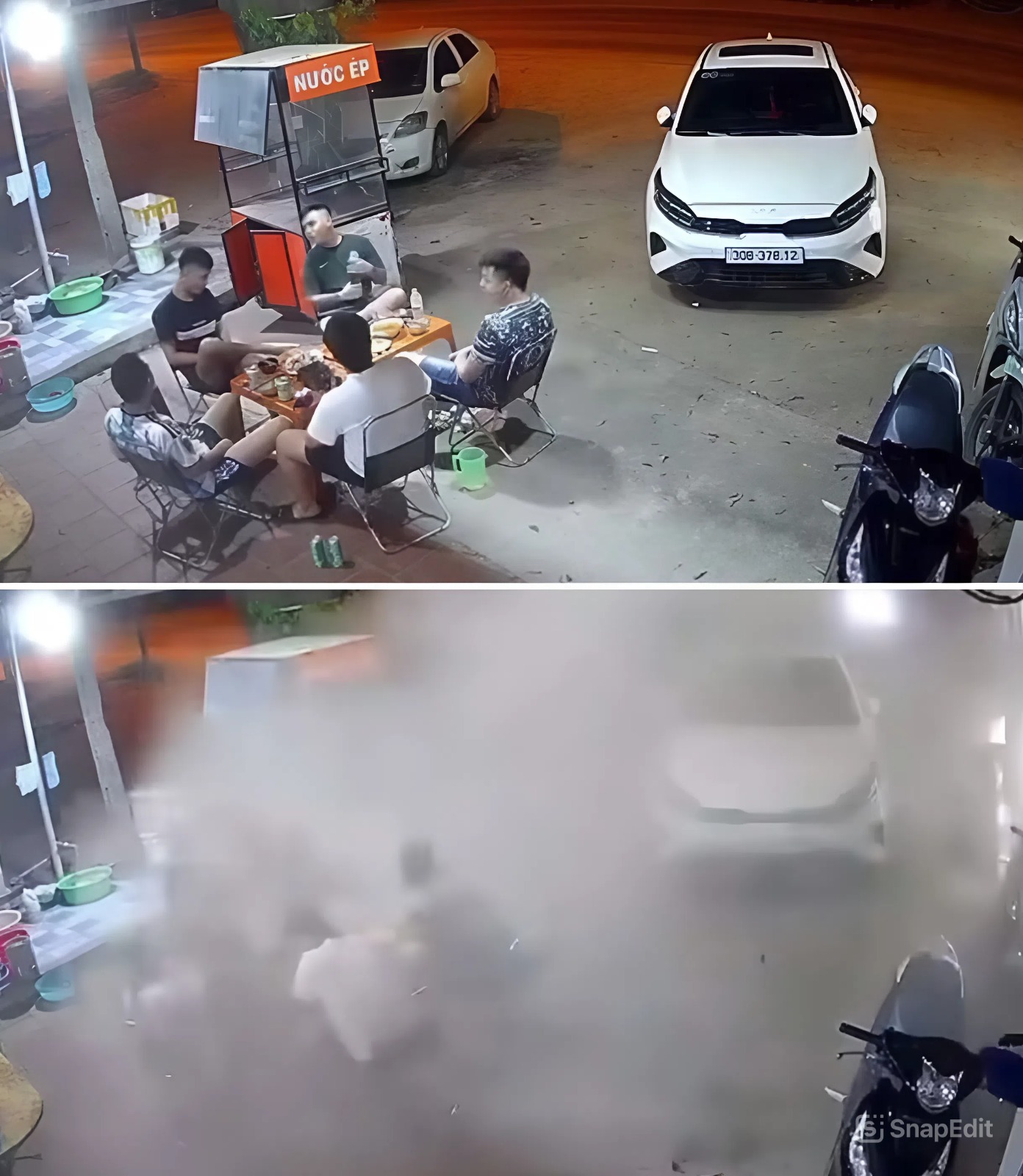 Hú vía cả team còn nguyên