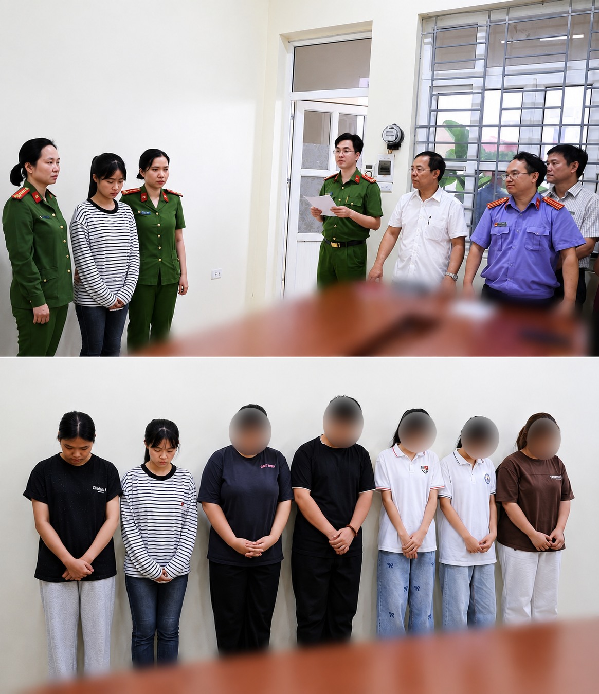 Khởi tố hai nữ sinh đ/ánh bạn ở trường cao đẳng Việt Xô