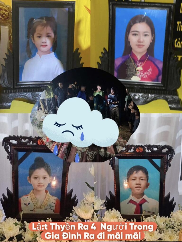 THƯƠNG TÂM: 4 NGƯỜI TRONG MỘT GIA ĐÌNH MÃI MÃI KHÔNG TRỞ VỀ SAU CHUYẾN VỀ QUÊ NGOẠI…