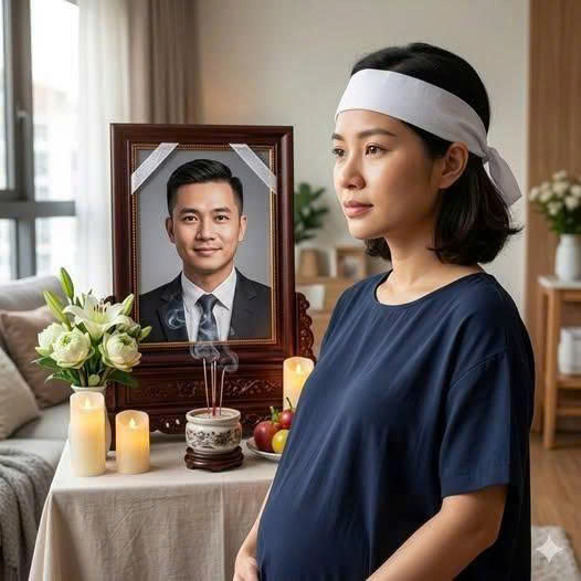 Chồng mất, vợ b:;ầu đứng trơ như đá không một giọt nước mắt khóc thương
