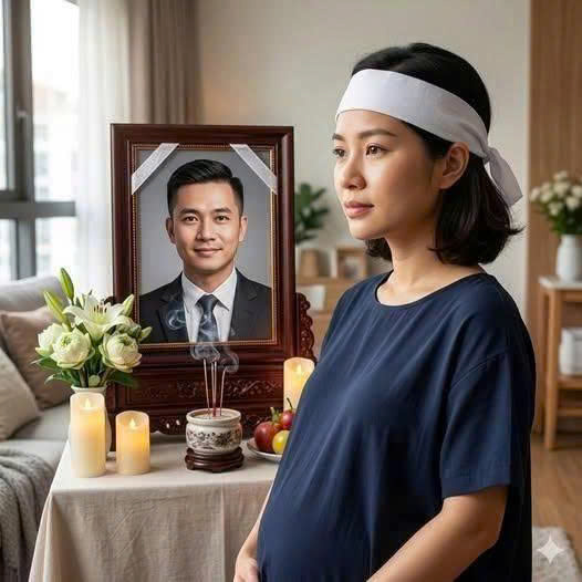 Chồng mất, vợ b:;ầu đứng trơ như đá không một giọt nước mắt khóc thương