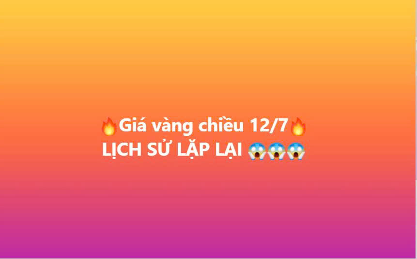Giá vàng sáng 12/7 duy trì ở vùng cao khi vàng miếng SJC được niêm yết sát mốc 150 triệu đồng/lượng. Trong khi đó, giá vàng thế giới khép lại tuần ở mức 4.119,4 USD/ounce và giới phân tích vẫn chia rẽ về xu hướng trong thời gian tới.