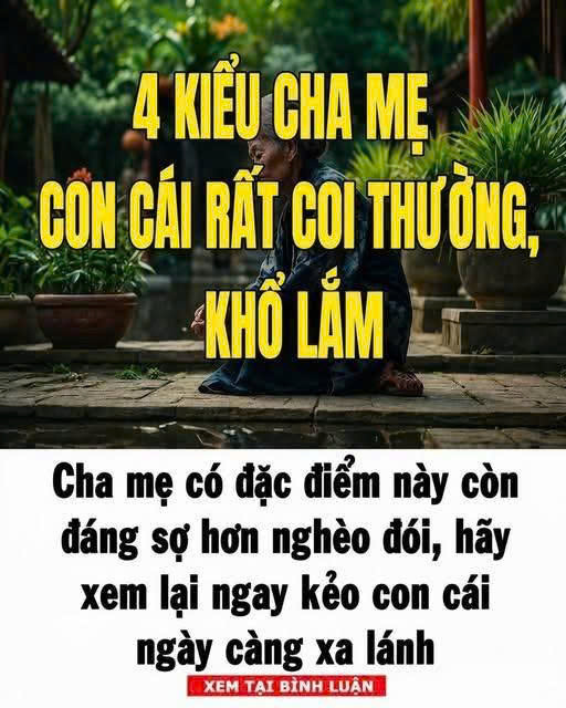Cha mẹ có đặc điểm này còn đáng s/ợ hơn ngh/èo đó/i, hãy xem lại ngay kẻo con cái ngày càng xalánh – Blog