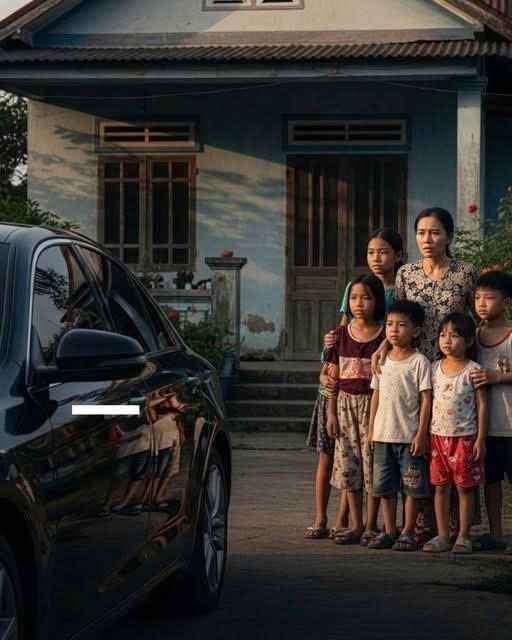 Ngôi nhà thuê chật hẹp ở ngoại ô, mái tôn dột nát, bữa ăn chỉ rau cháo qua ngày.